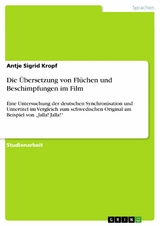 Die Übersetzung von Flüchen und Beschimpfungen im Film - Antje Sigrid Kropf