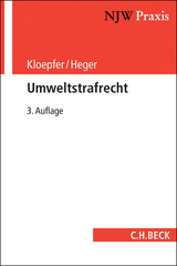 Umweltstrafrecht - Michael Kloepfer, Martin Heger