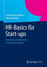 HR-Basics für Start-ups -  Constanze Buchheim,  Martina Weiner
