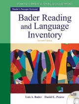 Bader Reading & Language Inventory - Bader, Lois; Pearce, Daniel