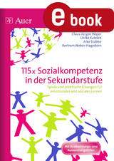 115x Sozialkompetenz in der Sekundarstufe -  Höper,  Kutzleb,  Stobbe,  Weber-Hagedorn