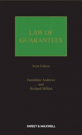 Law of Guarantees - Andrews, The Hon Mrs Justice Geraldine; QC, Richard Millett,