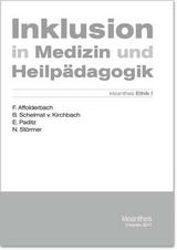 Inklusion in Medizin und Heilpädagogik - Paditz, Ekkehart; Störmer, Norbert