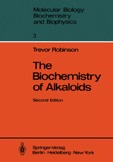 The Biochemistry of Alkaloids - Robinson, Trevor