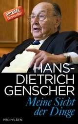 Meine Sicht der Dinge -  Hans-Dietrich Genscher