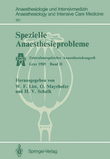 Spezielle Anaesthesieprobleme - 