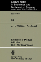 Estimation of Product Attributes and Their Importances - J. P. Wallace, A. Sherret