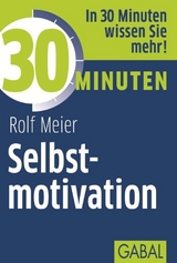 30 Minuten Selbstmotivation - Meier, Rolf