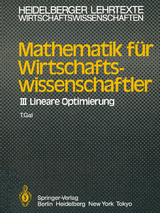 Mathematik für Wirtschaftswissenschaftler - T. Gal