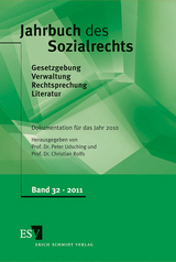 Jahrbuch des Sozialrechts (der Gegenwart). Gesetzgebung - Verwaltung... / Jahrbuch des Sozialrechts - - Dokumentation für das Jahr 2010 - 