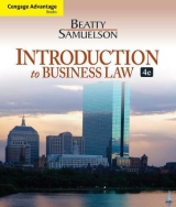 Cengage Advantage Books: Introduction to Business Law - Beatty, Jeffrey; Samuelson, Susan