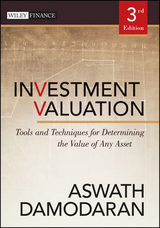 Investment Valuation - Damodaran, Aswath