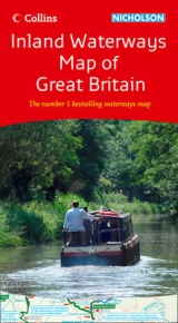 Collins Nicholson Inland Waterways Map of Great Britain - Collins Maps