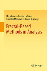 Fractal-Based Methods in Analysis - Herb Kunze, Davide La Torre, Franklin Mendivil, Edward R. Vrscay