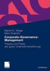 Corporate-Governance-Management - Martin Welge, Marc Eulerich