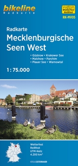 Radkarte Mecklenburgische Seen West (RK-MV05) - Esterbauer Verlag