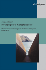 Psychologie der Menschenrechte - Jürgen Eilert