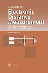 Electronic Distance Measurement - Rüeger, Jean M.