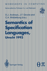 Semantics of Specification Languages (SoSL) - 