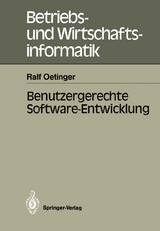 Benutzergerechte Software-Entwicklung - Ralf Oetinger