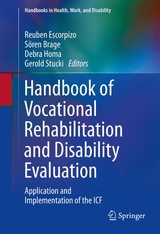 Handbook of Vocational Rehabilitation and Disability Evaluation - 