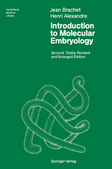 Introduction to Molecular Embryology - Brachet, Jean; Alexandre, Henri
