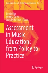 Assessment in Music Education: from Policy to Practice - 
