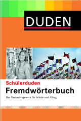 Schülerduden Fremdwörterbuch - 
