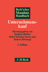 Beck'sches Mandatshandbuch Unternehmenskauf - 