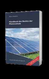 Handbuch des Rechts der Photovoltaik - Martin Maslaton