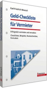 Geld-Checkliste für Vermieter - Karl-Friedrich Moersch