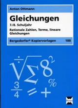 Gleichungen - 7./8. Klasse - Ottmann, Anton