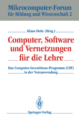 Computer, Software und Vernetzungen für die Lehre - 