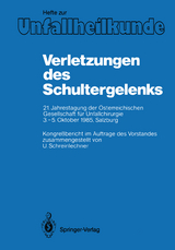 Verletzungen des Schultergelenks