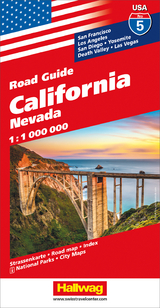 California, Nevada Strassenkarte 1:1 Mio., Road Guide Nr. 5