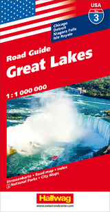 Great Lakes Strassenkarte 1:1 Mio., Road Guide Nr. 3 - 