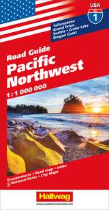 Pacific Northwest Strassenkarte 1:1 Mio. Road Guide Nr. 1 - 