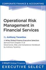 Operational Risk Management in Financial Services -  Anthony Tarantino