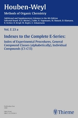 Houben-Weyl, Volume E 23a, 4th Edition Supplement