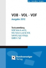 VOB - VOL - VOF  Ausgabe 2012