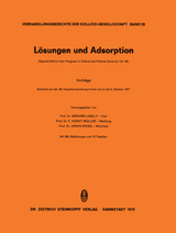 Lösungen und Adsorption - 