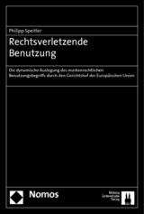 Rechtsverletzende Benutzung - Philipp Speitler