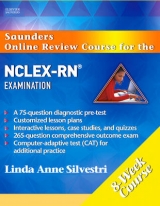 Saunders Online Review Course for the NCLEX-RN� Examination (8 Week Course) Revised Reprint - Silvestri, Linda Anne
