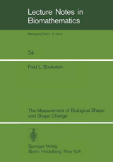 The Measurement of Biological Shape and Shape Change - F. L. Bookstein