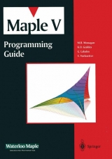 Maple V Programming Guide - Waterloo Maple Software