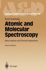 Atomic and Molecular Spectroscopy - Sune Svanberg