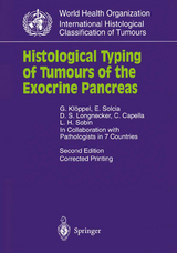 Histological Typing of Tumours of the Exocrine Pancreas - G. Klöppel, E. Solcia, D.S. Longnecker, C. Capella, LESLIE SOBIN