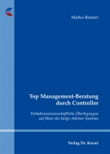 Top Management-Beratung durch Controller - Marko Reimer