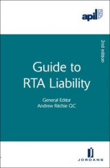 APIL Guide to RTA Liability - Ritchie, Andrew