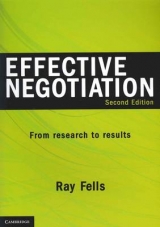 Effective Negotiation - Fells, Ray